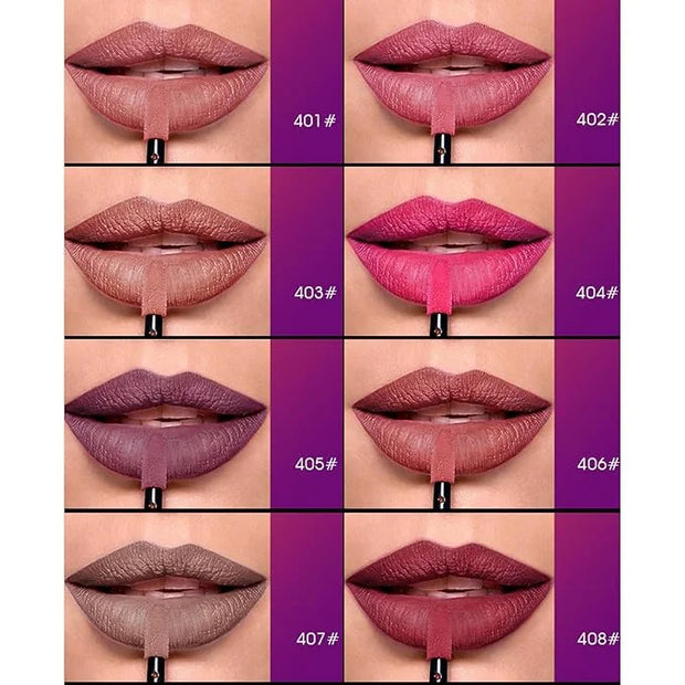 DIARO Lip Gloss, Matte Liquid Lipsticks Creamy Texture Full Color, Lip Oil Velvet Matte WaterProF Long Lasting 24 Hour, Hy...
