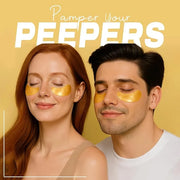 Under Eye Patches with Caffeine, Collagen & Niacinamide (30 Pairs) – Hydrating Eye Mask for Puffy Eyes, Dark Circles, Wrin...