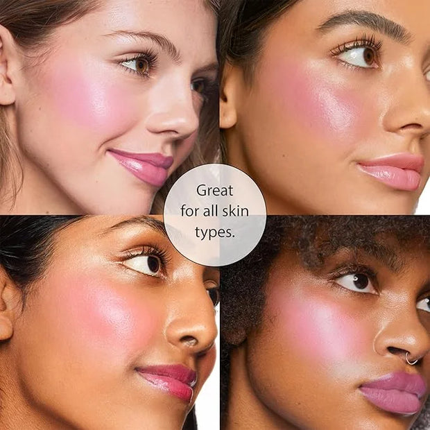 Frilliance Hydrating Cream Blush, Think Pink Glow Tint, Cruelty Free Hypoallergenic for Teens of All Skin Types, 30 ml / 1...
