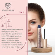 Eyebrow Growth Serum – 3ml Natural Ingredients Eyebrow Serum to Grow Thicker Brows, Eyebrow and Eyelash Enhancing Serum - ...