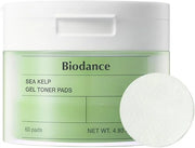 Biodance Sea Kelp Gel Toner Pads, Calming & Soothing for Sensitive Skin, Oil & Sebum Control, Blemish Care, Gentle Exfolia...
