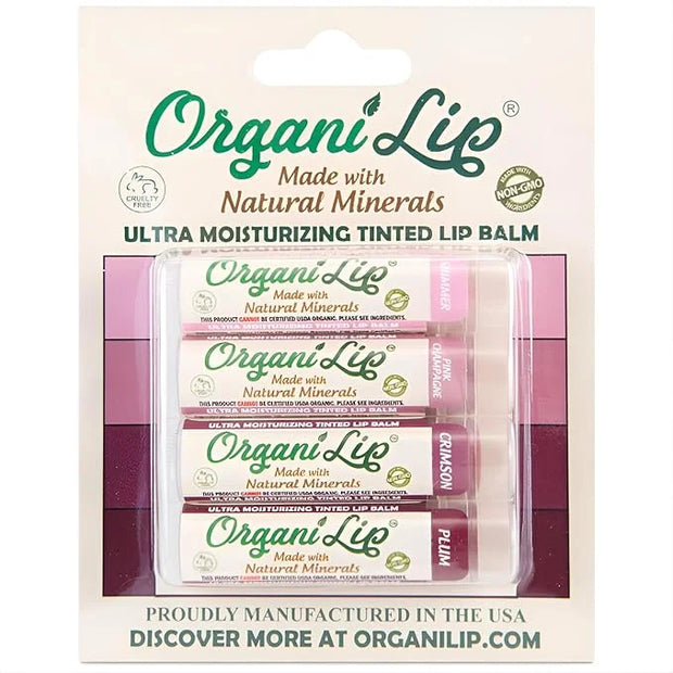 Tinted Lip Balm Moisturizer - Natural Colors