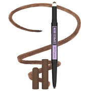 Maybelline Express Brow 2-In-1 Pencil and Powder Eyebrow Makeup, Medium Brown, 1 Count - Product Image