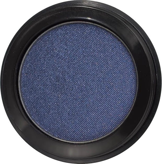 Twilight Shimmering Deep Blue Navy Pressed Powder Single Vegan Eyeshadow; Talc, Paraben & Cruelty Free - Product Image