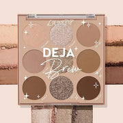 ColourPop Deja Brew Eyeshadow Palette - Cool-Toned Nude Eye Makeup Palette with Matte, Metallic and Matte Sparkle Finishes...