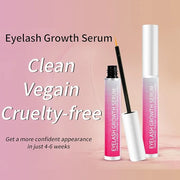 Eyelash Growth Serum - Natural & Nourishing Formula for Longer, Thicker Lashes with Peptides & Biotin | Safe for Sensitive...