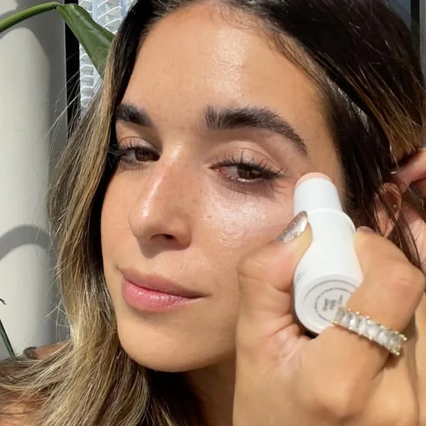 Hustle Beauty Brightening Under-Eye Balm – Instant Cooling, Caffeine-Infused, Hydrating Eye Balm for Puffiness, Dark Circl...