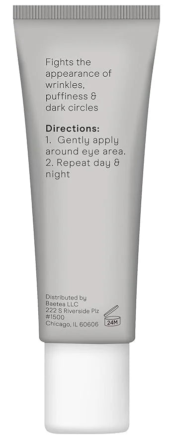 Baebody Critically Acclaimed Eye Gel - Advanced Cooling Under Eye Cream For Dark Circles and Puffiness - Anti Aging and Hy...
