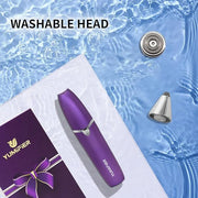 Eyebrow Facial Trimmer, Facial Hair Removal for Women, Smooth & Painless Face Razors Eyebrow Shaver for Women - 2 in 1 Fac...