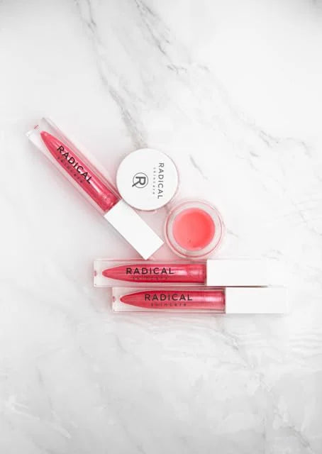 Radical Skincare Lip Luster Hyaluronic Infused Rose Lip Gloss – High Shine, Hydrating Formula for Soft, Radiant Lips | Cru...