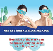 USA Merchant - 2PCs Cold & Hot Eye Therapy Mask, Cooling Eye Mask for Dry Eyes, Headaches, Eye Stress, Dark Cicles, Reusab...