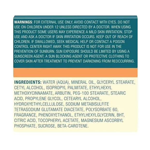 Porcelana Daytime Hydration Skin Lightening Cream For Face & Body [New Formula] - Fades Dark Spots & Evens Skin Tone - Moi...