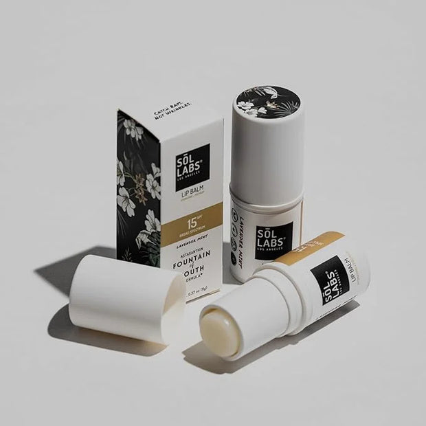 SPF 15 Lip Balm – Lip Moisturizer with SPF, Broad Spectrum Chapstick Hydration Lip Balm, Vegan & Cruelty-Free, Shea Butter...