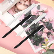 10 Pieces Eyebrow Razor for Women Facial Shaver Razor Brow Shaper Eyebrow Trimmer Dermaplaner Shaping Tool with Cover (Bla...