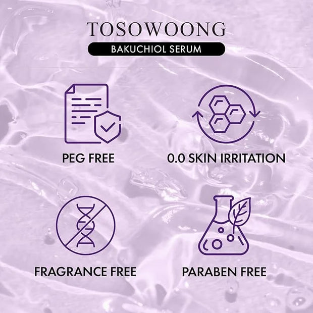 Bakuchiol Serum, 5,000ppm Bakuchiol, Anti-Aging, Pore Minimizer for Face, Hydrating Glow Serum, Facial Moisturizer, Active...