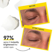 Lumin - Men's Dark Circle Defense Balm - Anti-Aging Korean Formulated Eye Cream Treatment for dark circles, fine lines, & ...