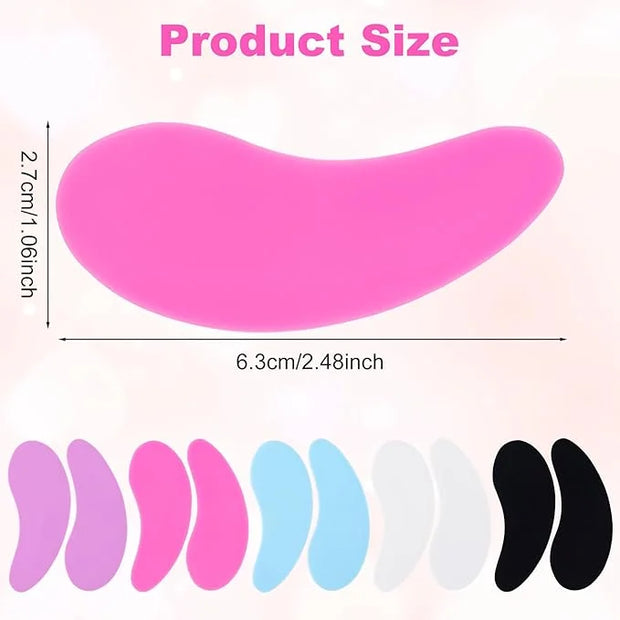 Joez Wonderful Under Eye Patches 5 Pairs, Silicone Reusable Eye Patches, Under Eye Mask for Skin Care Effect to Reduce Wri...