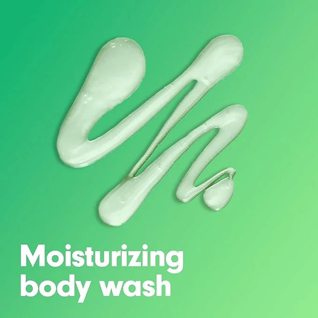Softsoap Moisturizing Body Wash and Shave Gel, Cool Cucumber Scent, 20 fl oz Bottle - Product Image
