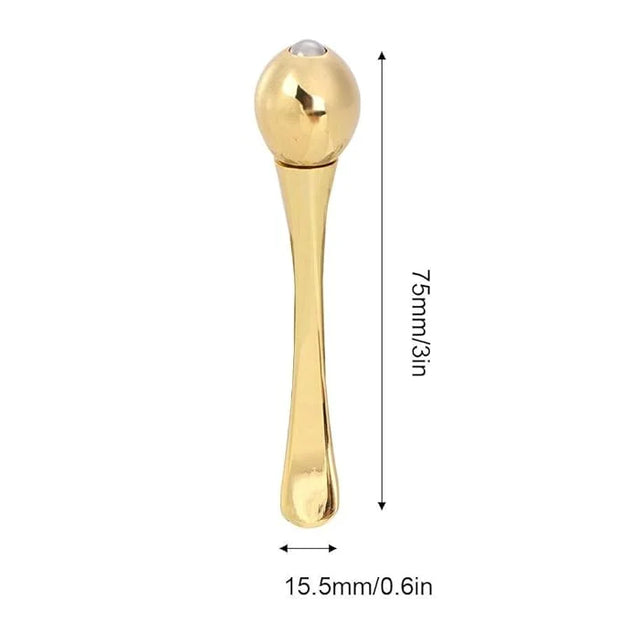 Eye Cream Massage Sticks, Zinc Alloy Eye Cream Applicator Eye Anti Wrinkle Eye Fatigue Relief Massage Stick for Facial-Tre...