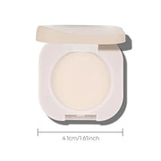 KYDA Single Matte Eyeshadow - Sheer Off White Vanilla, Ultra-fine Lightweight Powder, Brightening Primer, Multiuse Blendab...
