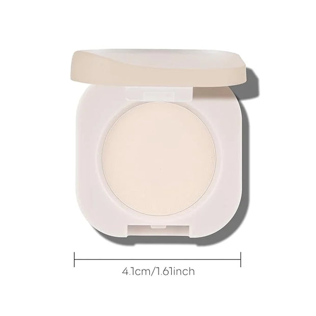 KYDA Single Matte Eyeshadow - Sheer Off White Vanilla, Ultra-fine Lightweight Powder, Brightening Primer, Multiuse Blendab...