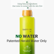 Green Apple, SAPPOM Apple Water Soothing Spray Mist, for All Skin Types, After Shave, Refresh and Hydrating Toner, Natural...