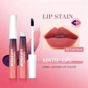 Peel-Off Lip Tint Set - Tattoo Lip Stain Kit, Long-Lasting Matte Finish, Moisturizing Peel-Off Lip Mask, Waterproof & Smud...
