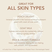 Dionis - Goat Milk Skincare Scented Hand Cream (1 oz) Set of 6, Moisturizing Lotion for Dry Skin, Good for Sensitive Skin,...