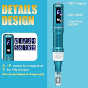 Home Use Microneedling Microneedle Skin Care Beauty Kit Tool for Face Hair Beard - Product Image
