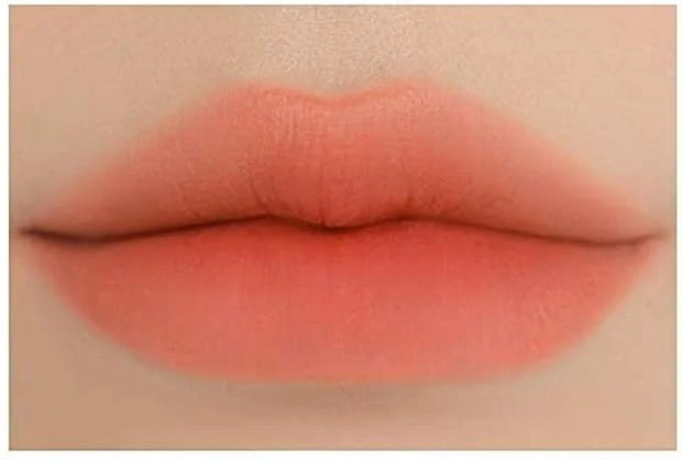 3CE BLUR WATER TINT(4.6g) soft lip with less smear with a blurry finish (#CORAL MOON) with sun cream(1ml*3ea) - Product Image