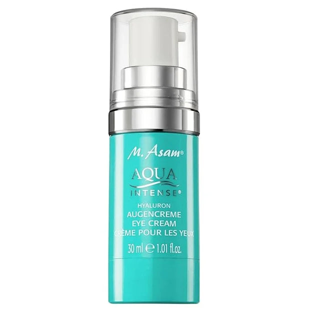 M. Asam AQUA INTENSE Eye Cream (1.01 Fl Oz) – Skin Care with Hyaluronic Acid, Under Eye Cream for Dark Circles, Puffiness ...