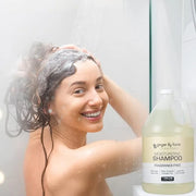 Ginger Lily Farms Club & Fitness Moisturizing Shampoo for All Hair Types, 100% Vegan & Cruelty-Free, Fragrance Free, 1 Gal...