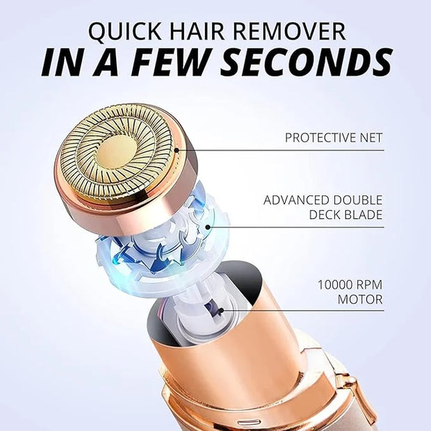 【Generation 2】Facial Hair Remover Replacement Heads for Finishing Touch Flawless Facial Hair Remover, Replacement Blades f...