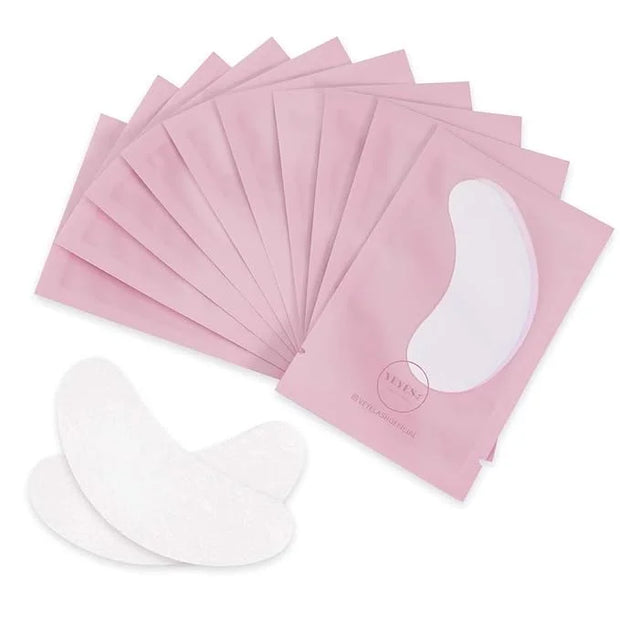 VEYES INC 50 Pairs 100% Natural Aloe Extract Under Eye Gel Pads Hydrogel Eye Patch For Eyelash Extension Lint Free Lash Ex...