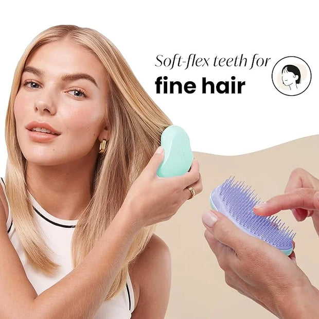 Tangle Teezer Original Detangler Brush, Dry & Wet Hair Brush for Color-Treated, Fine & Fragile Hair Types, Mint Violet - P...