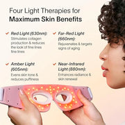 Solawave Eye Recovery Pro | FDA Cleared Red and Infrared Light Therapy for Under-Eye Wrinkles, Forehead Lines, 11s, Crow's...