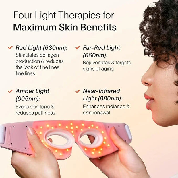 Solawave Eye Recovery Pro | FDA Cleared Red and Infrared Light Therapy for Under-Eye Wrinkles, Forehead Lines, 11s, Crow's...