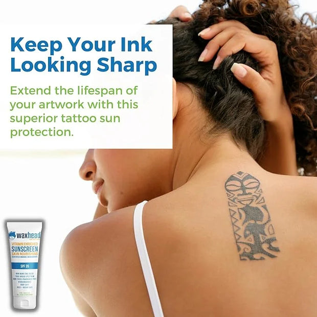 Waxhead Mineral Sunscreen, Non Nano Zinc Oxide Sunscreen, Non Toxic Sunscreen, Natural Sunscreen, Tattoo Sunscreen, Biodeg...