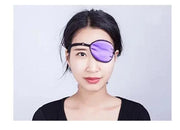 Adults Eye Patch Silk Single Eye Mask Amblyopia Corrected Visual Acuity Recovery Eye Patch Patch for Lazy Eye (Purple) - P...