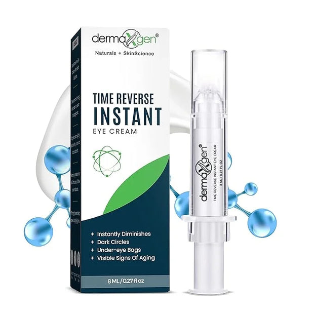 Puffy Eye Treatment Time Reverse Instant Anti-aging Eye Cream New Advanced Formula - Visibly Reduce Under-eye Bags, Wrinkl...