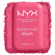 NYX PROFESSIONAL MAKEUP Buttermelt Powder Blush, Fade and Transfer-Resistant Blush, Up to 12HR Make Up Wear, Vegan Formula...