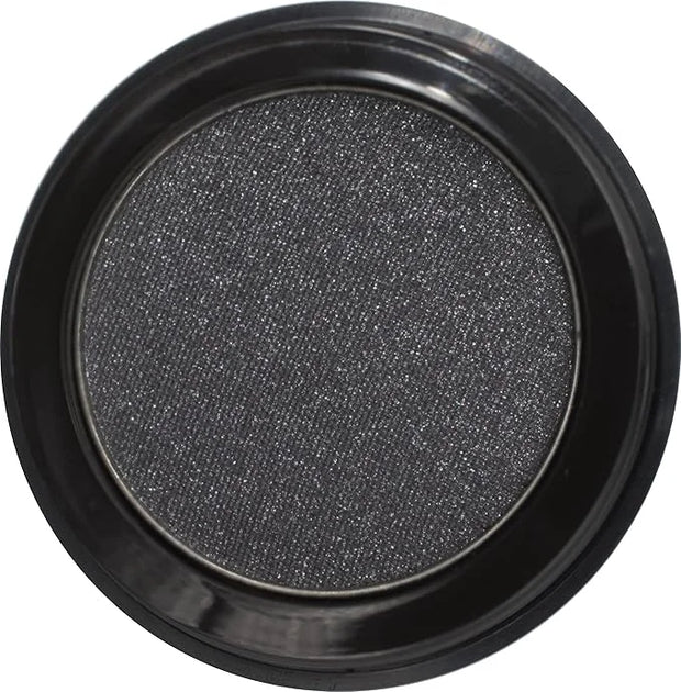 Eclipse Shimmering Glitter Black Onyx Chrome Dark Grey Pressed Powder Single Vegan Eyeshadow; Talc, Paraben & Cruelty Free...
