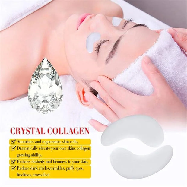 Under Eye Patches - 30 Pairs Collagen Eye Mask Eye Patches for Puffy Eyes and Dark Circles, Anti Aging Moisturizing Gel Ey...