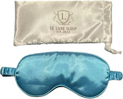 Le Luxe Silk Sleep Mask (Luxury Silk Sleep Mask, Made with 100% Real Natural Pure Silk Eye - Eye Cover - Eye Mask - Anti A...