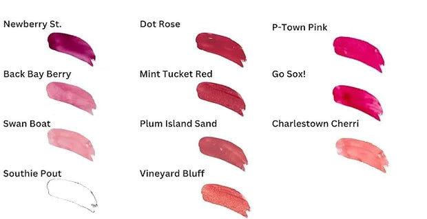 Dot Rose Lip Gloss (.25oz) -Vegan, Gluten-Free, Cruelty -Free formula with Aloe, Vitamins C & E, Spearmint extract and a s...