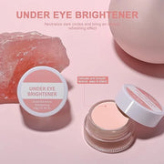 4 Colors Under Eye Brightener, Conceal & Brighten Dark Circles, Nourishing Waterproof Under Eye Cream Pot Concealer Full C...