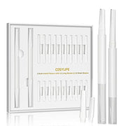 Dermaplaning Tool for Face Eyebrow Razor, Includes 2 Dual End Razors and 20 Blade Refills Exfoliating Face Razors for Wome...