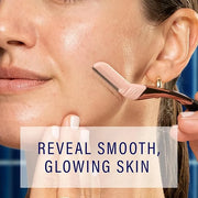 Schick Hydro Silk Dermaplaning Wand, Dermaplaning Tool for Face | Dermaplane Razor for Women Face, Eyebrow Razor, Peach Fu...