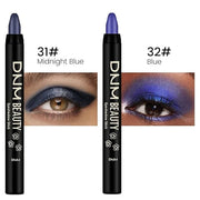 evpct 2Pcs Cream Eyeshadow Sticks Set for Eyes Waterproof, Midnight Blue Shimmer & Blue Shimmer Matte Eye shadow Stick Pen...