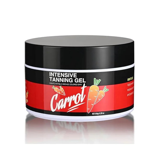 Carotene Tanning Gel, Haute Beauty Shine Brown Tanning Gel - Get a Radiant Glow with this Carrot Tanning Gel, Intensive Ca...